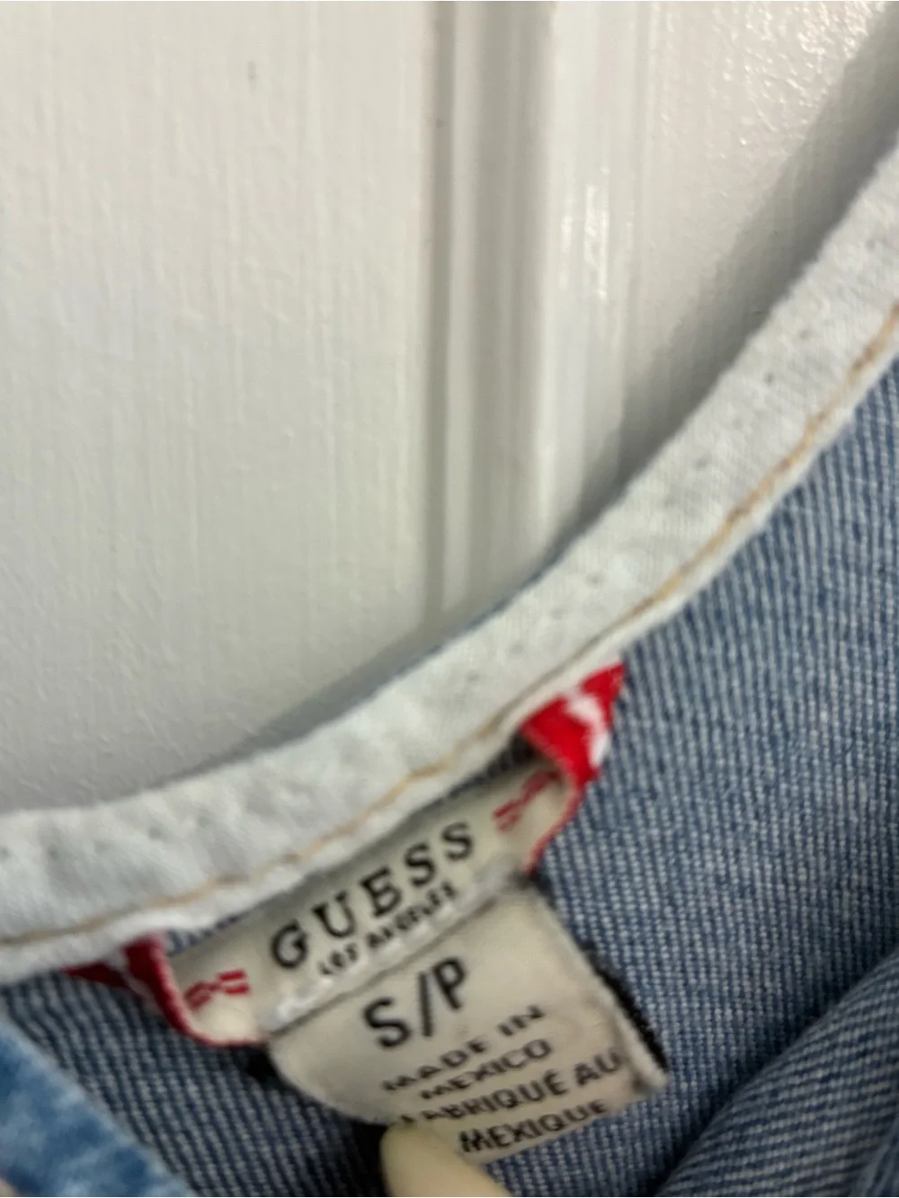 Guess Denim Mini Tank Dress - Picture 3 of 3